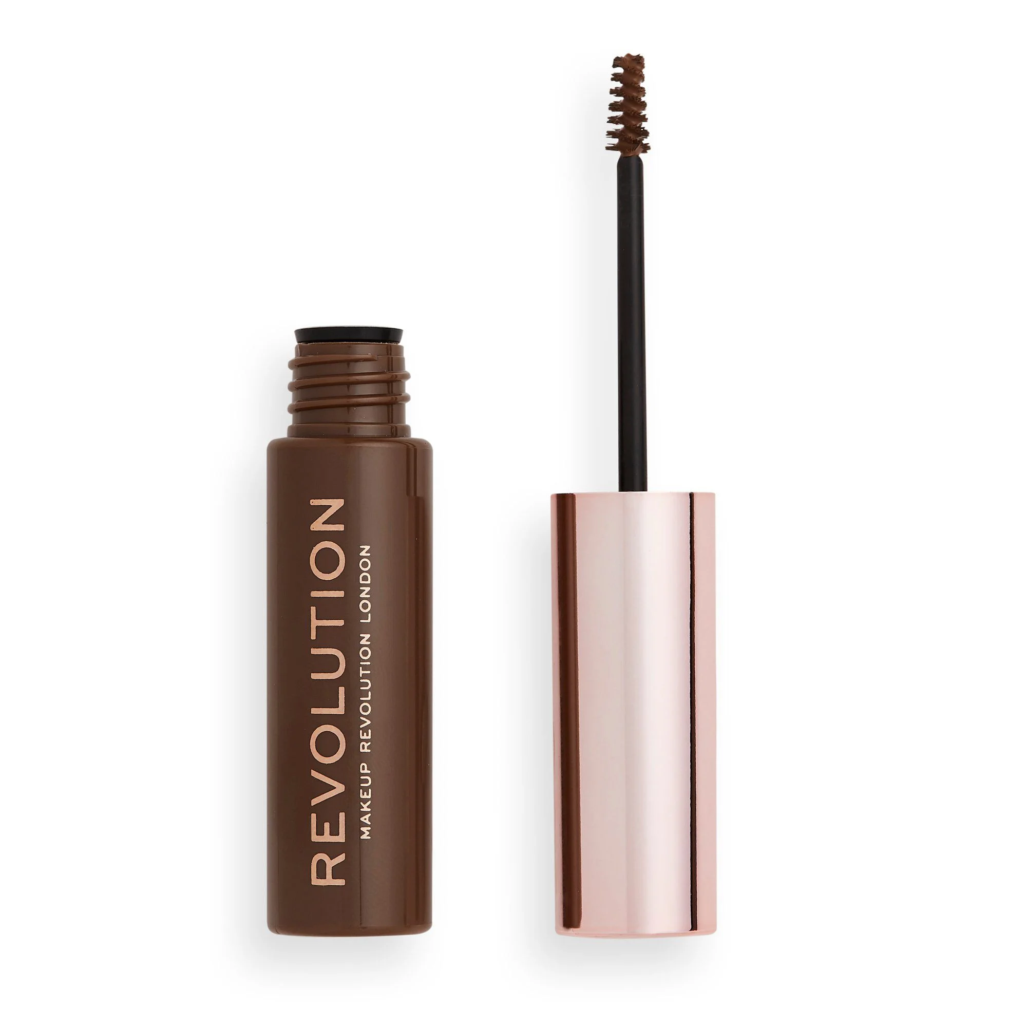 Makeup Revolution Brow Gel Medium Brown 
