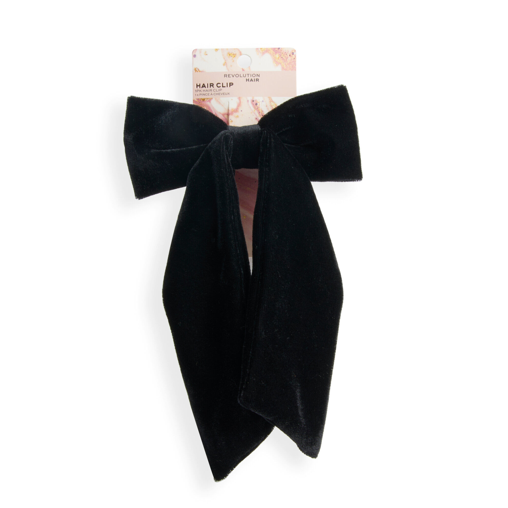Revolution Haircare Velvet Bow Hair Clip 