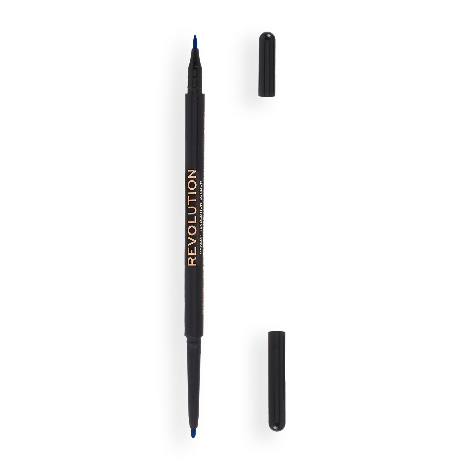 Makeup Revolution Felt & Kohl Eyeliner Blue 