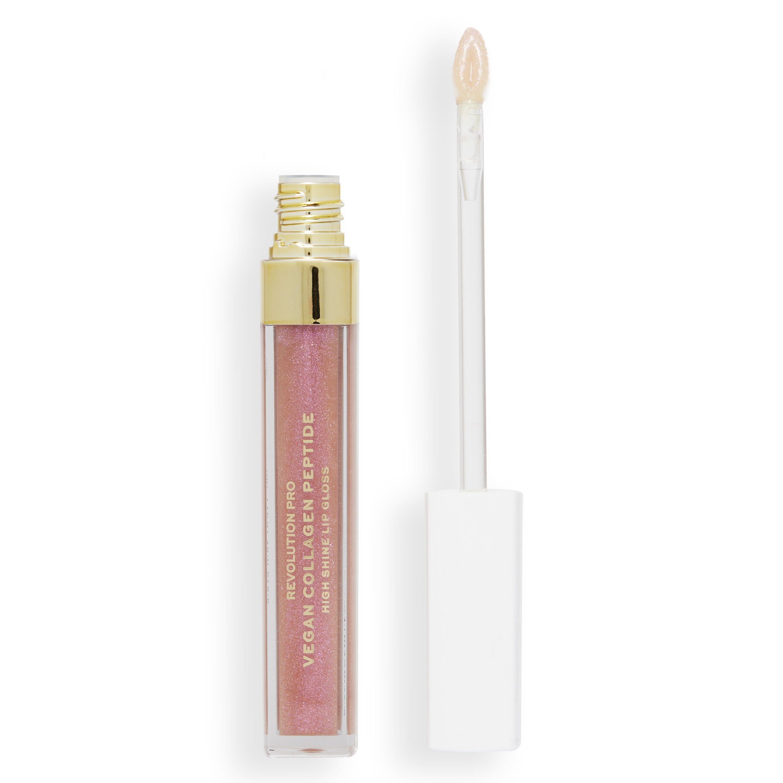 Revolution Pro Vegan Collagen Peptide High Shine Lip Gloss Bijoux 