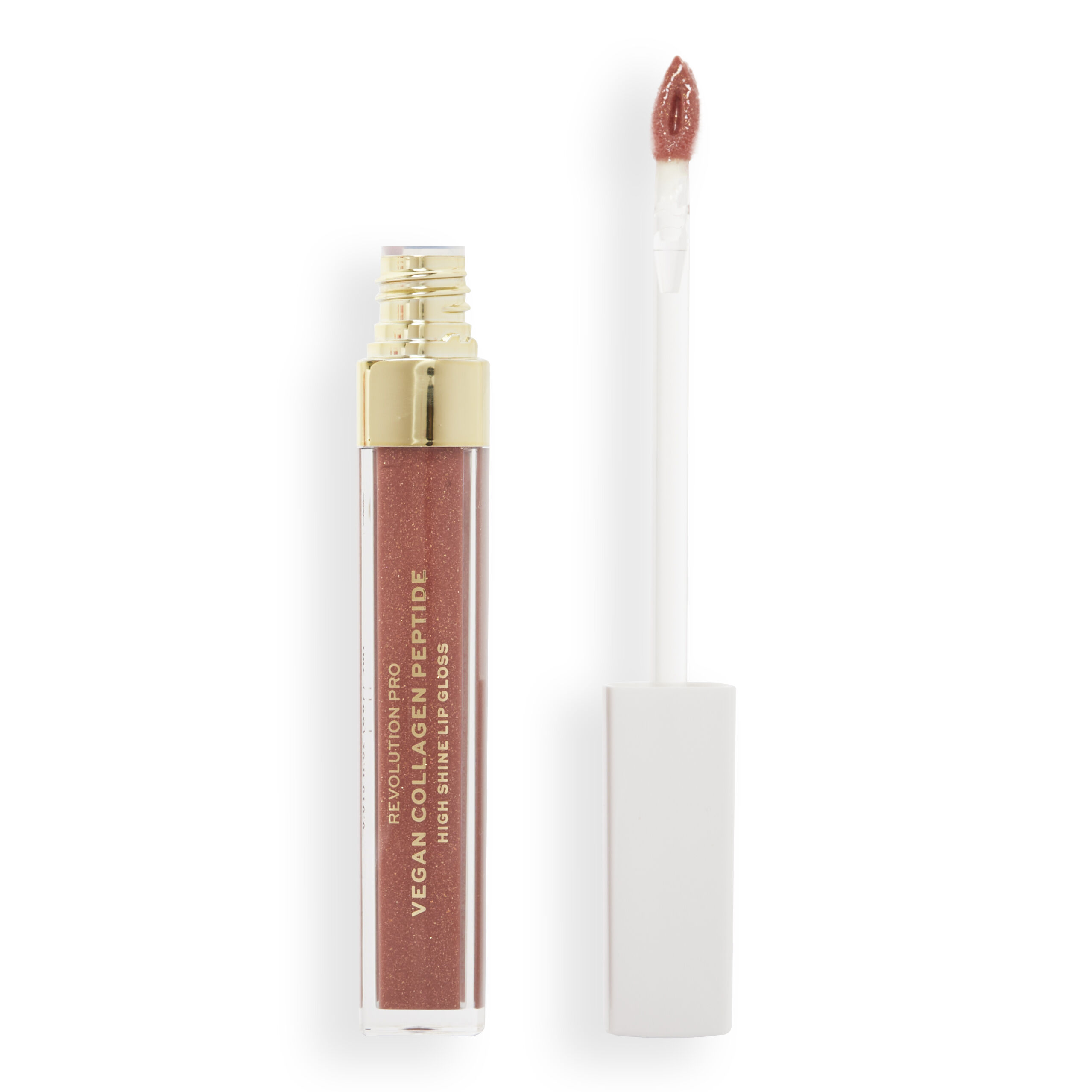Revolution Pro Vegan Collagen Peptide High Shine Lip Gloss Bella 