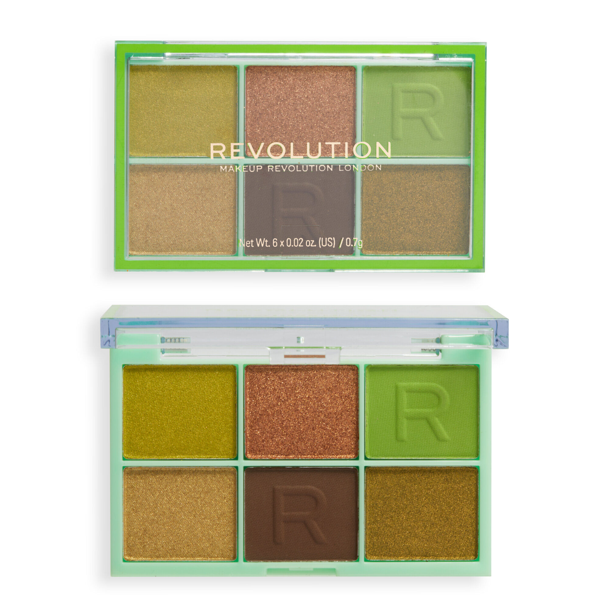 Makeup Revolution Mini Colour Reloaded Palette Its Giving Green 