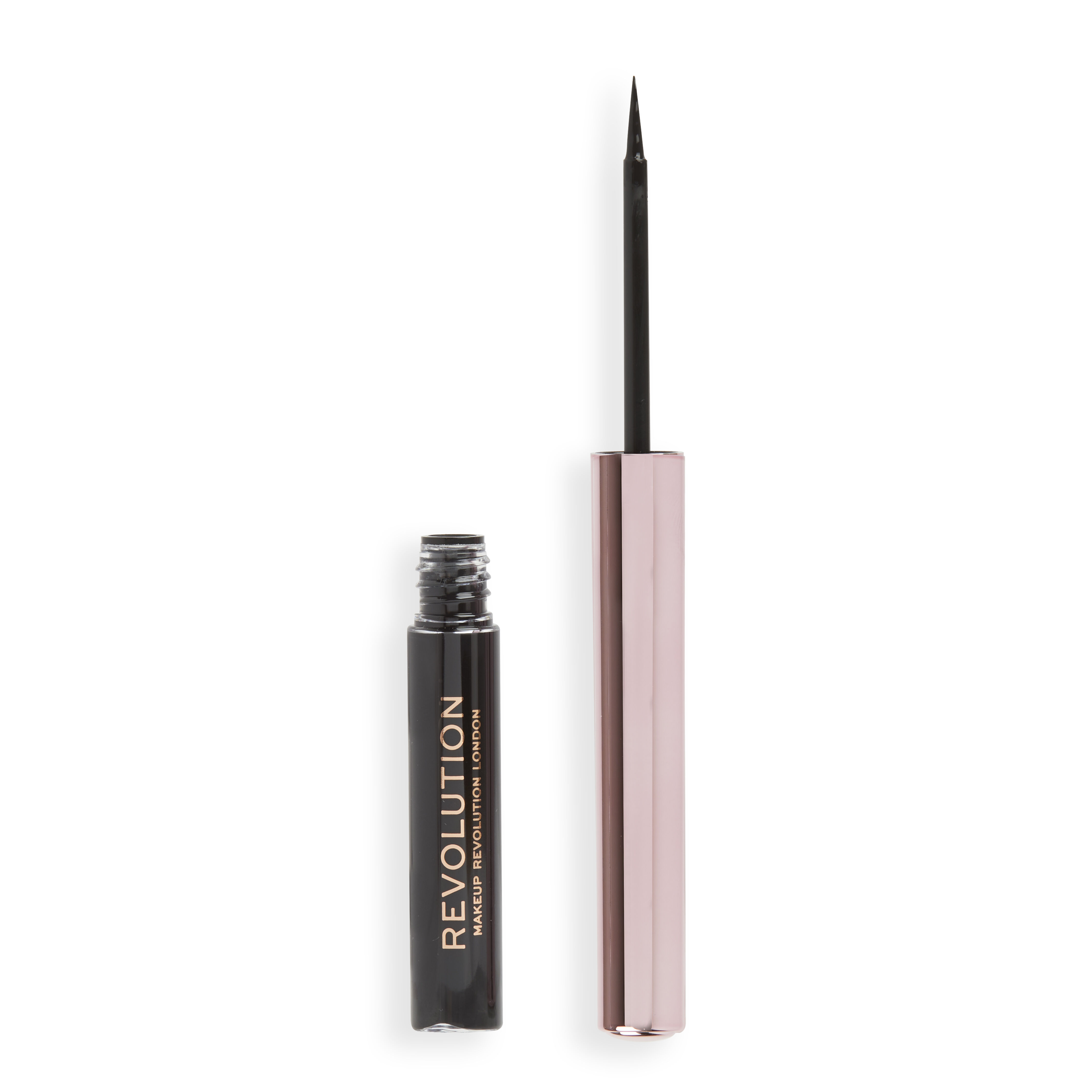 Makeup Revolution Super Flick Liquid Eyeliner Black 