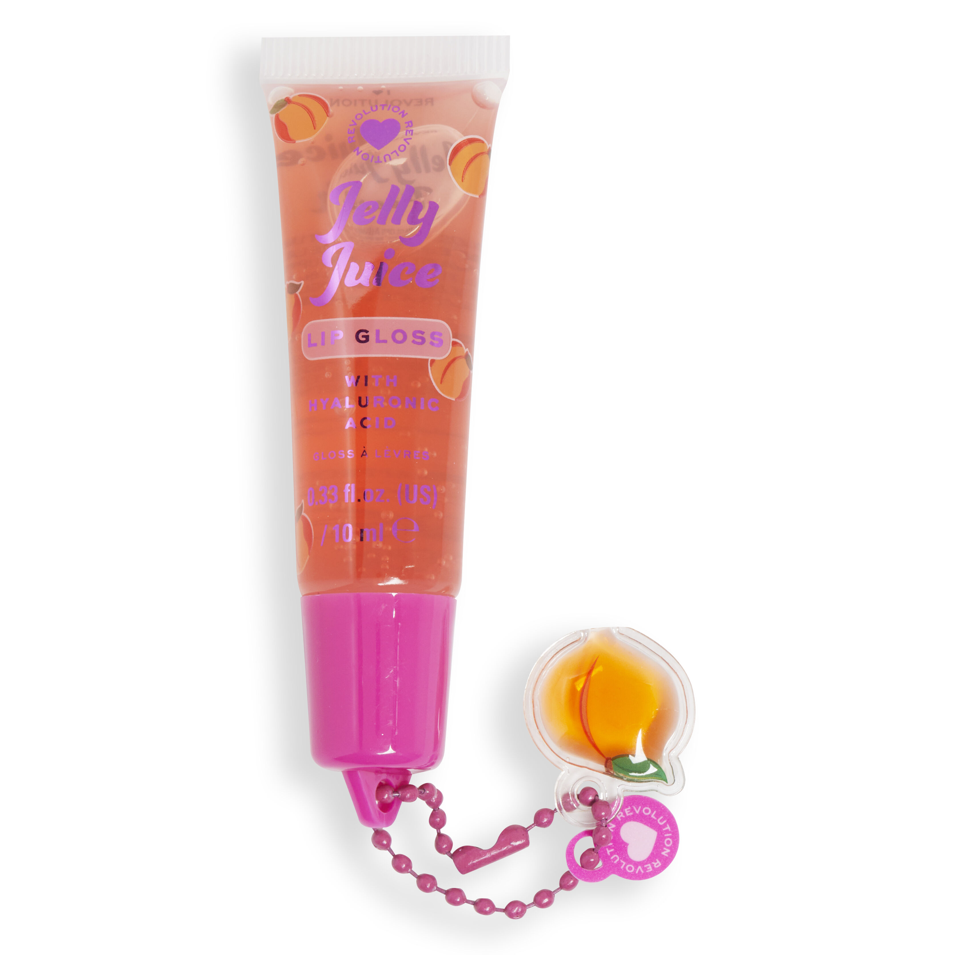 I Heart Revolution Jelly Juice Lip Gloss Peach 