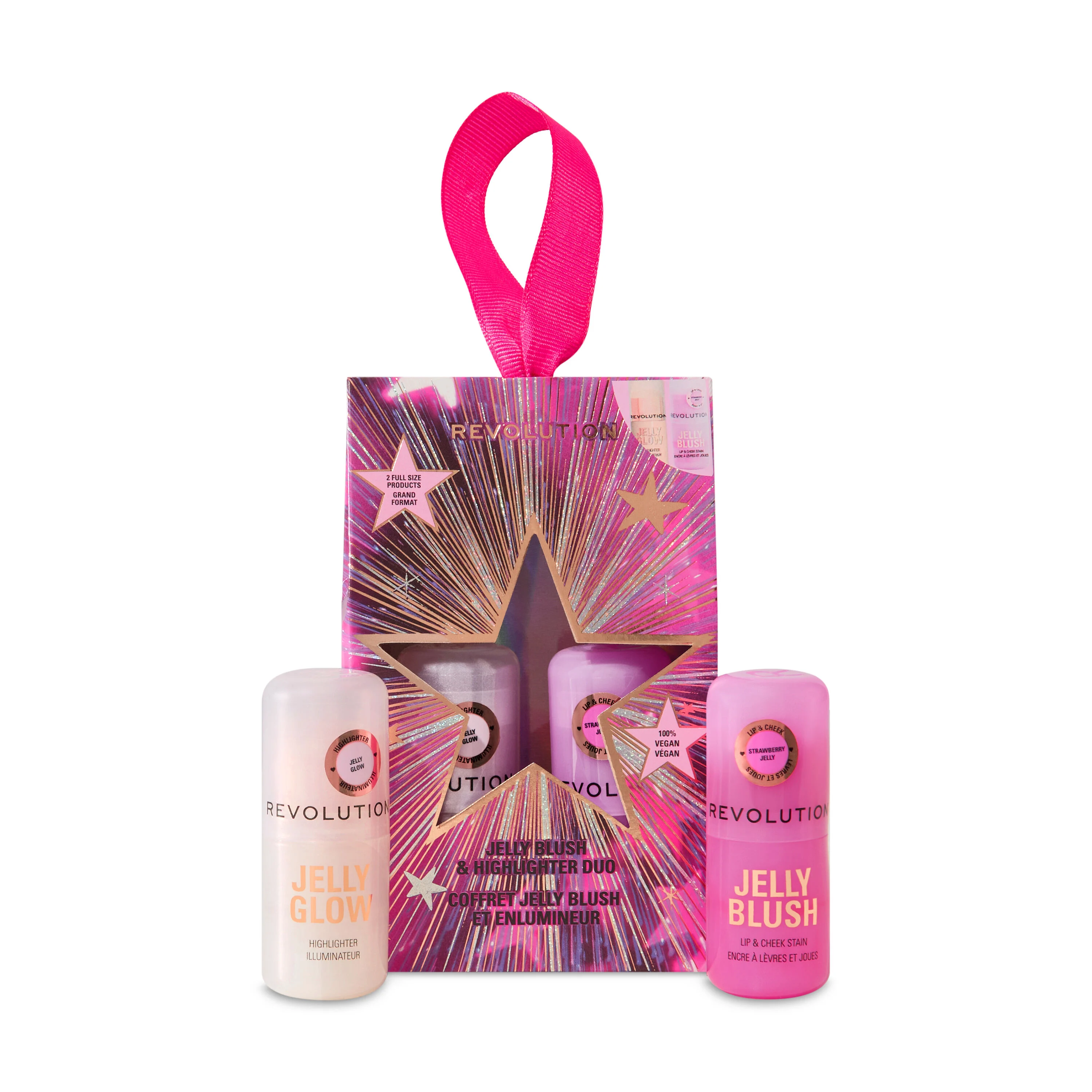Revolution Jelly Blush & Highlighter Gift Set 