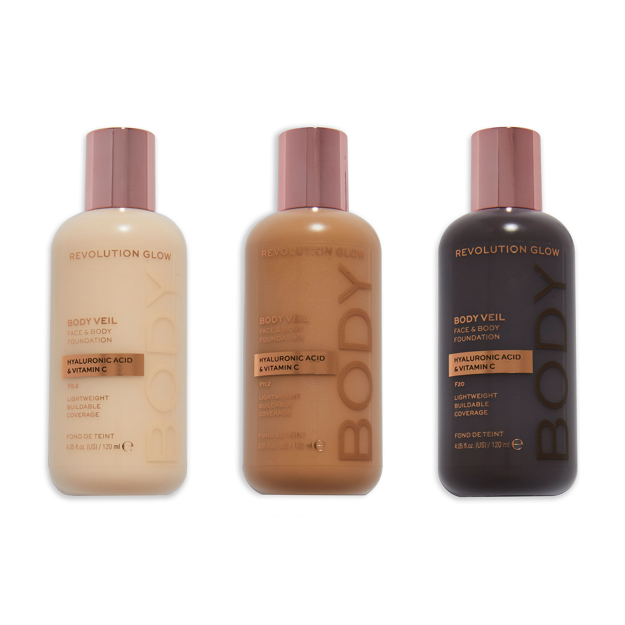 Makeup Revolution Body Veil Face & Body Foundation 120ml 
